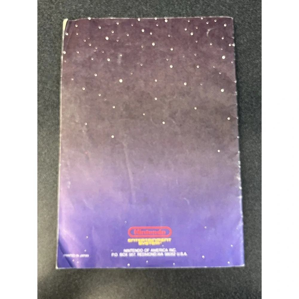Nintendo NES Control Deck Instruction Owners Manual Only 1988 REV-3